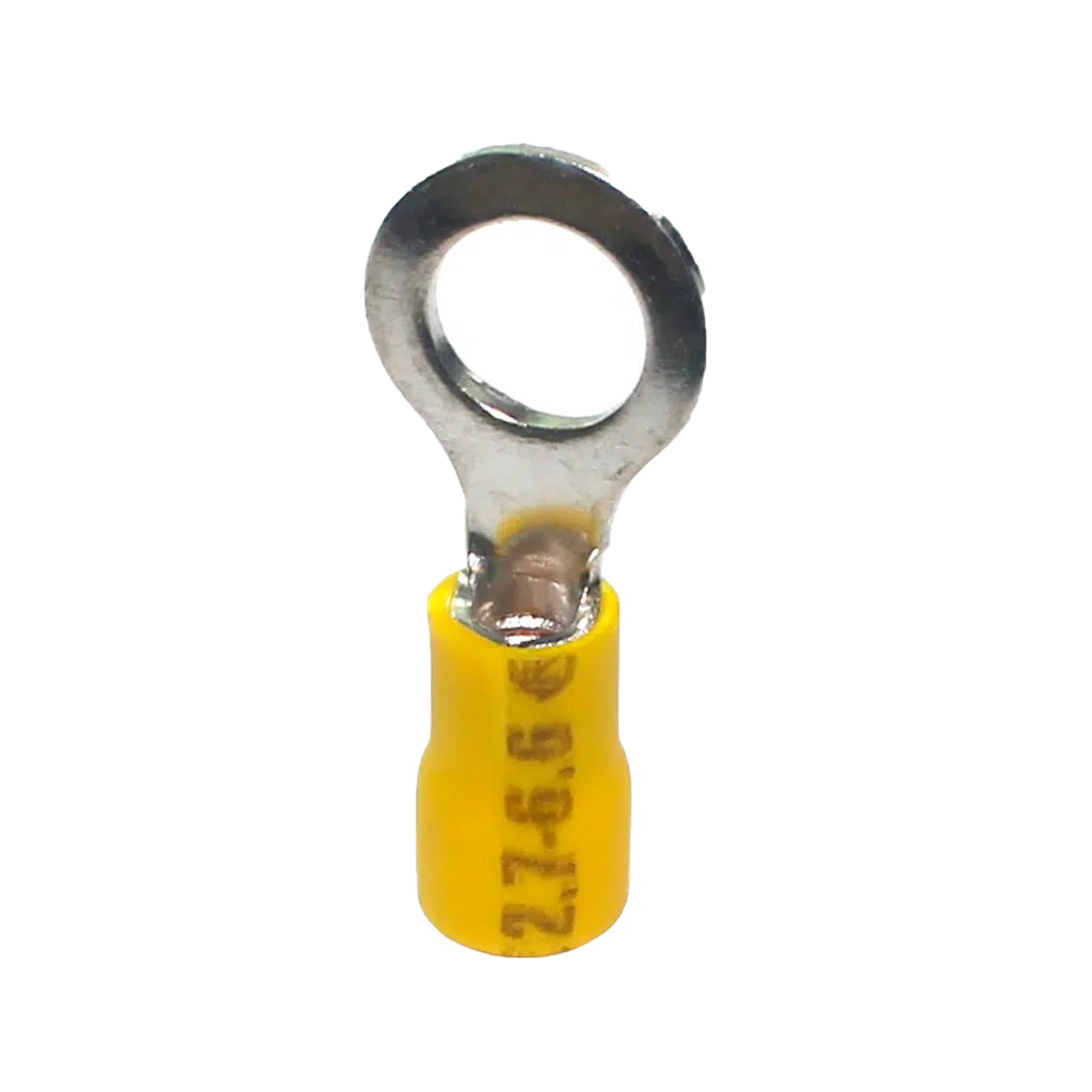 Terminal Olhal Isolado Amarelo M8 20UN - Image 2