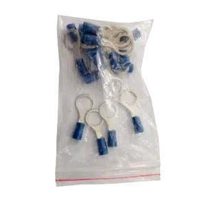 Terminal Olhal Isolado Azul M4 20UN