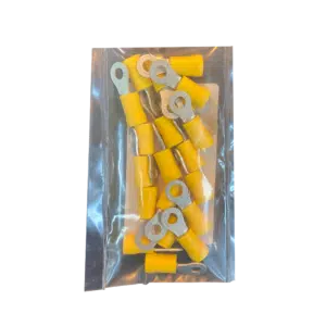 Terminal Olhal Isolado Amarelo M5 20UN