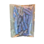 Terminal Cilíndrico Azul Fêmea  4mm 20UN