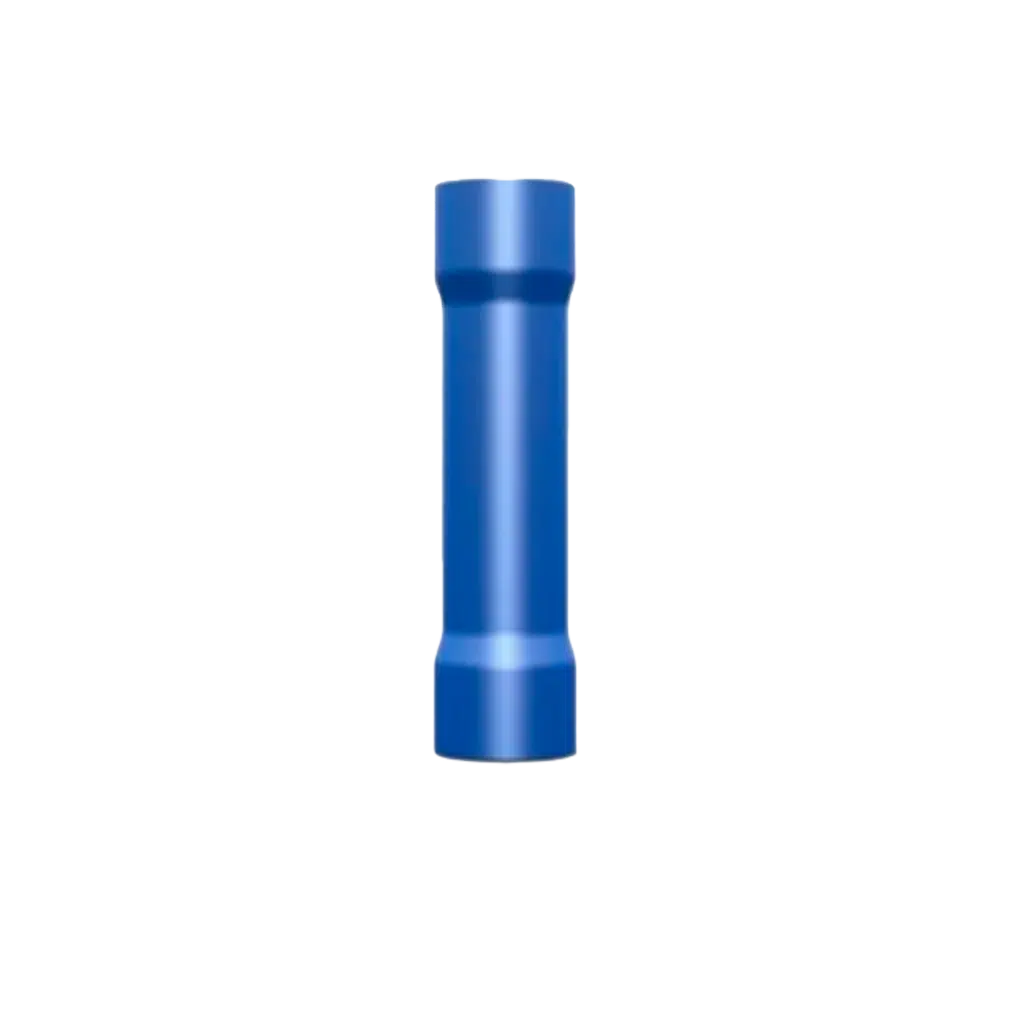 Terminal Cilíndrico Azul Fêmea  4mm 20UN - Image 2