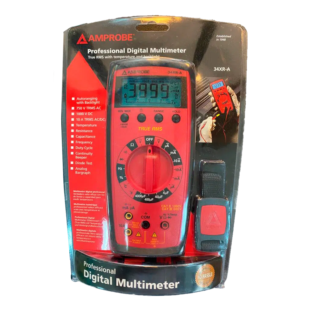 Multímetro Digital 34XR-A