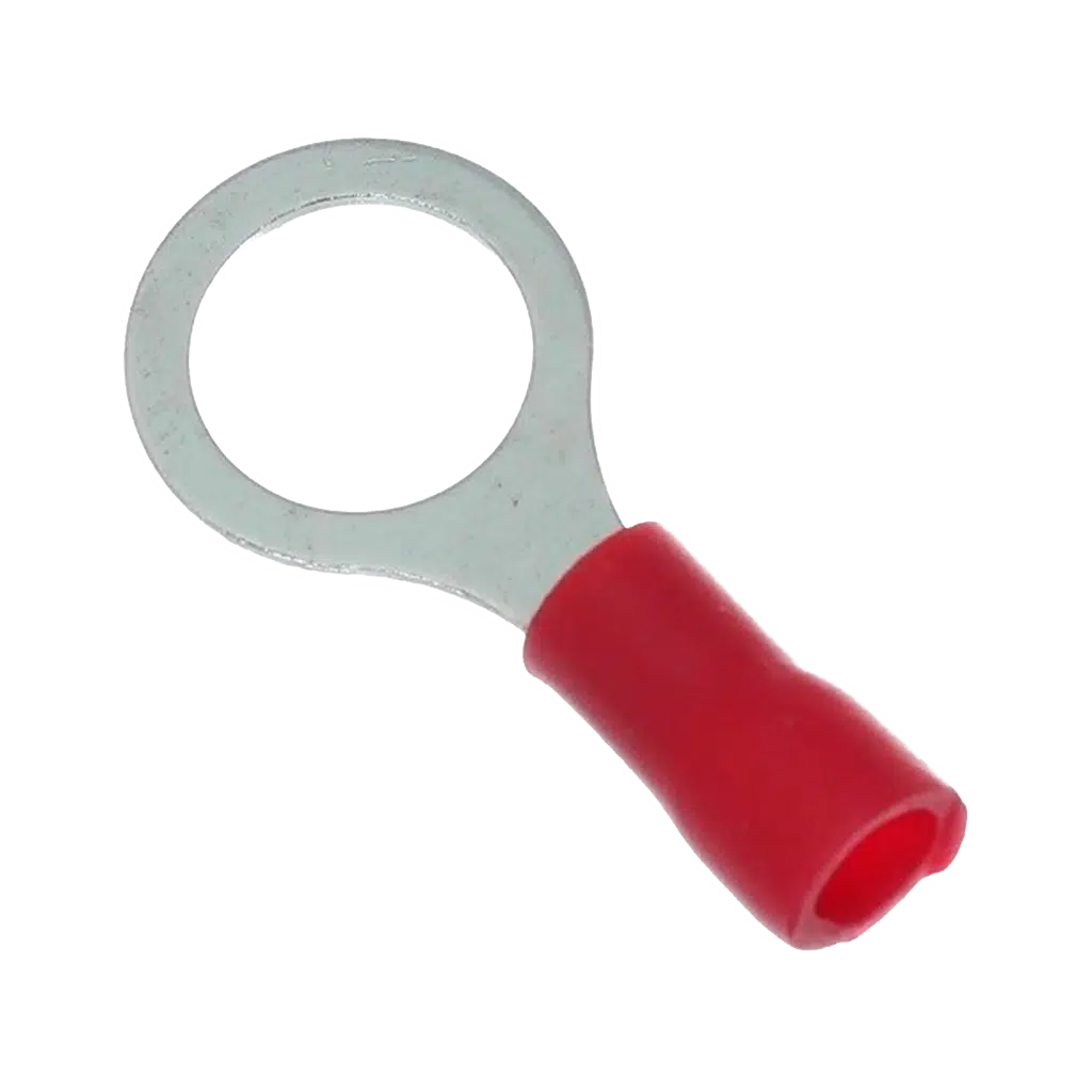 Terminal Olhal Isolado Vermelho M8 20UN - Image 2