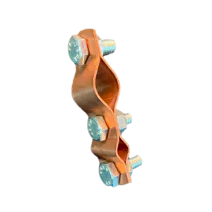 Abraçadeira para Electrodo de Terra em Chapa de Cobre