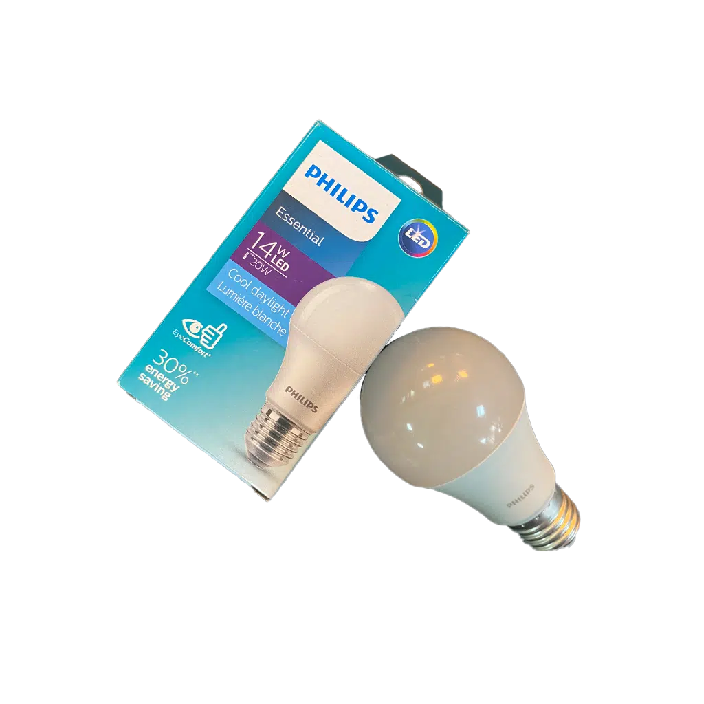 Lâmpada Led 14W E27 6500K Luz Branca Philips Essential