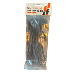 Abraçadeira de Fivela Preta 3X200mm (100Un)