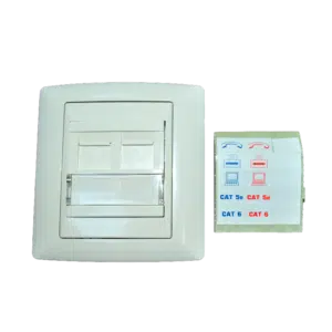 Tomada RJ45 70450 Marfi 2 Saídas com Espelho sem Conector