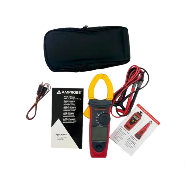Pinça Amperimétrica 1000A (AC/DC) True-RMS com Joystick ACD-54NAV