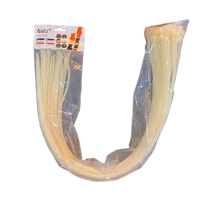 Abraçadeira de Fivela Branca 7.5X750mm