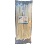 Abraçadeira de Fivela Branca 3.6X250mm (100Un)