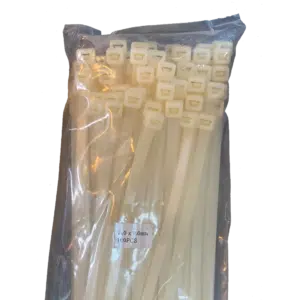 Abraçadeira de Fivela Branca 710X9mm (100Un)