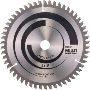 Disco Serra Circular Multimaterial 190mm 2608640508