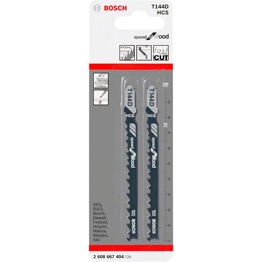 Lamina de Serra Vertical T 144 D SPEED FOR WOOD 2608630040 - Image 2