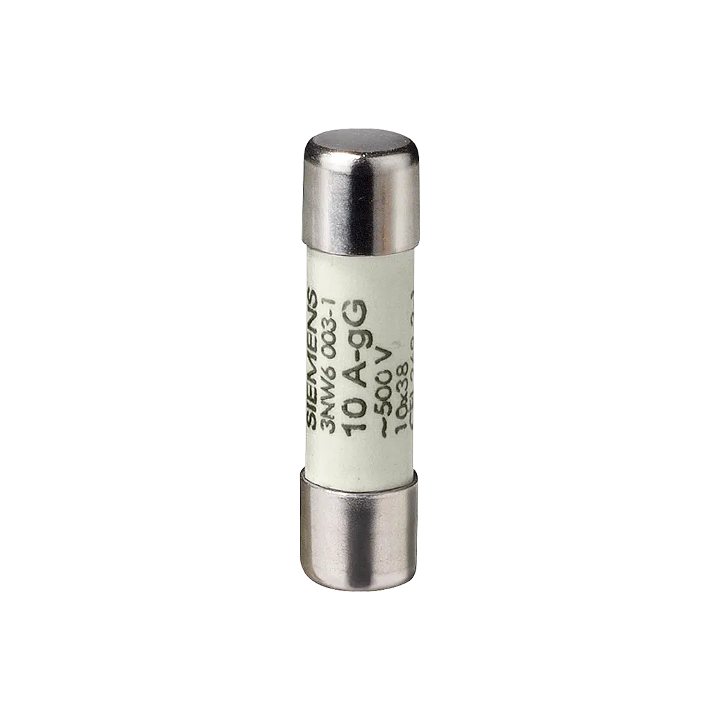 Fusível Cilíndrico 10A 10X38 GG 500V 3NW6003-1