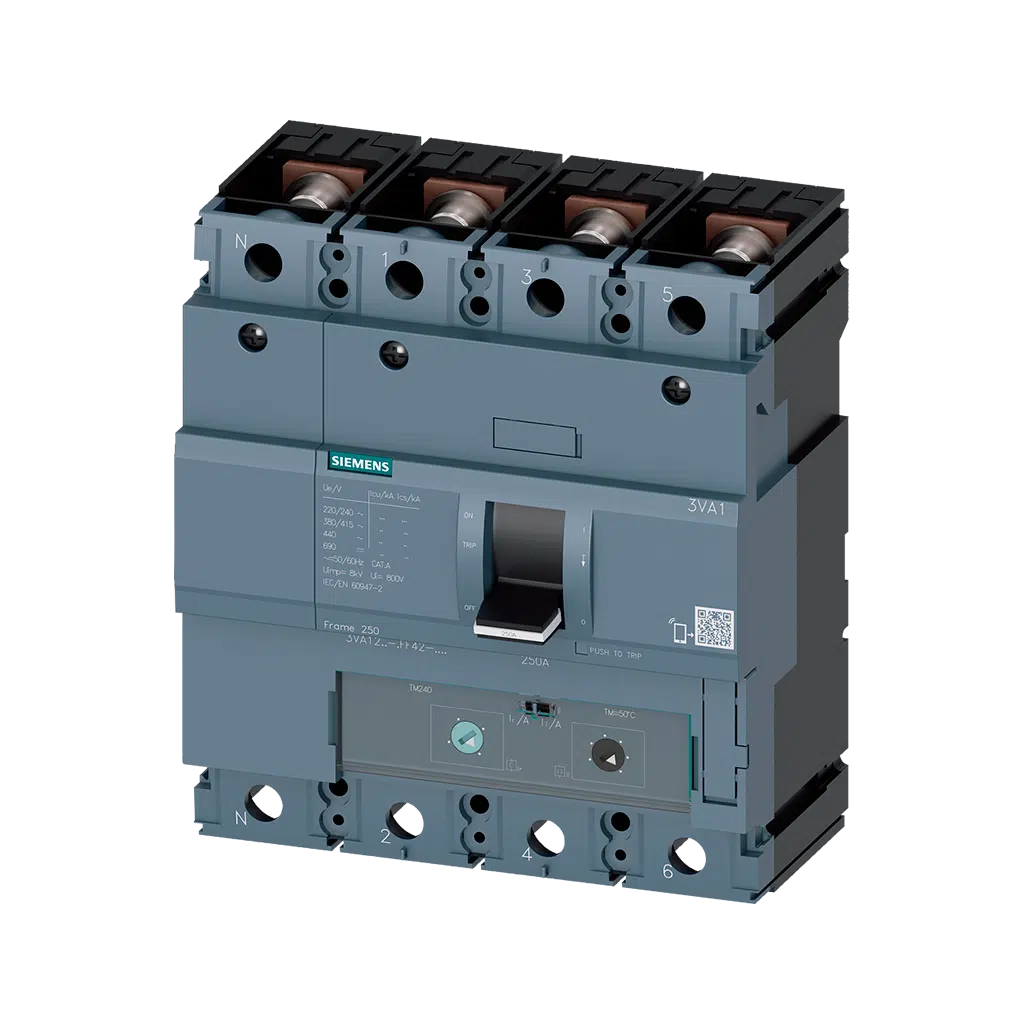 Disjuntor 4P 200A 36KA 3VA1220-4GF42-0AA0