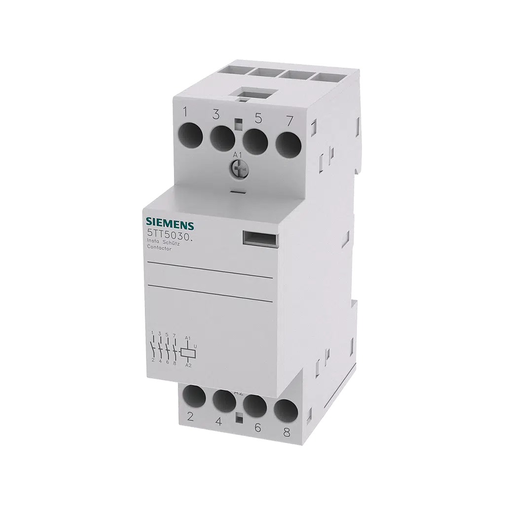 Contactor Modular 25A 400V 4NA Bobine:230V AC - 220V DC 5TT5030-0