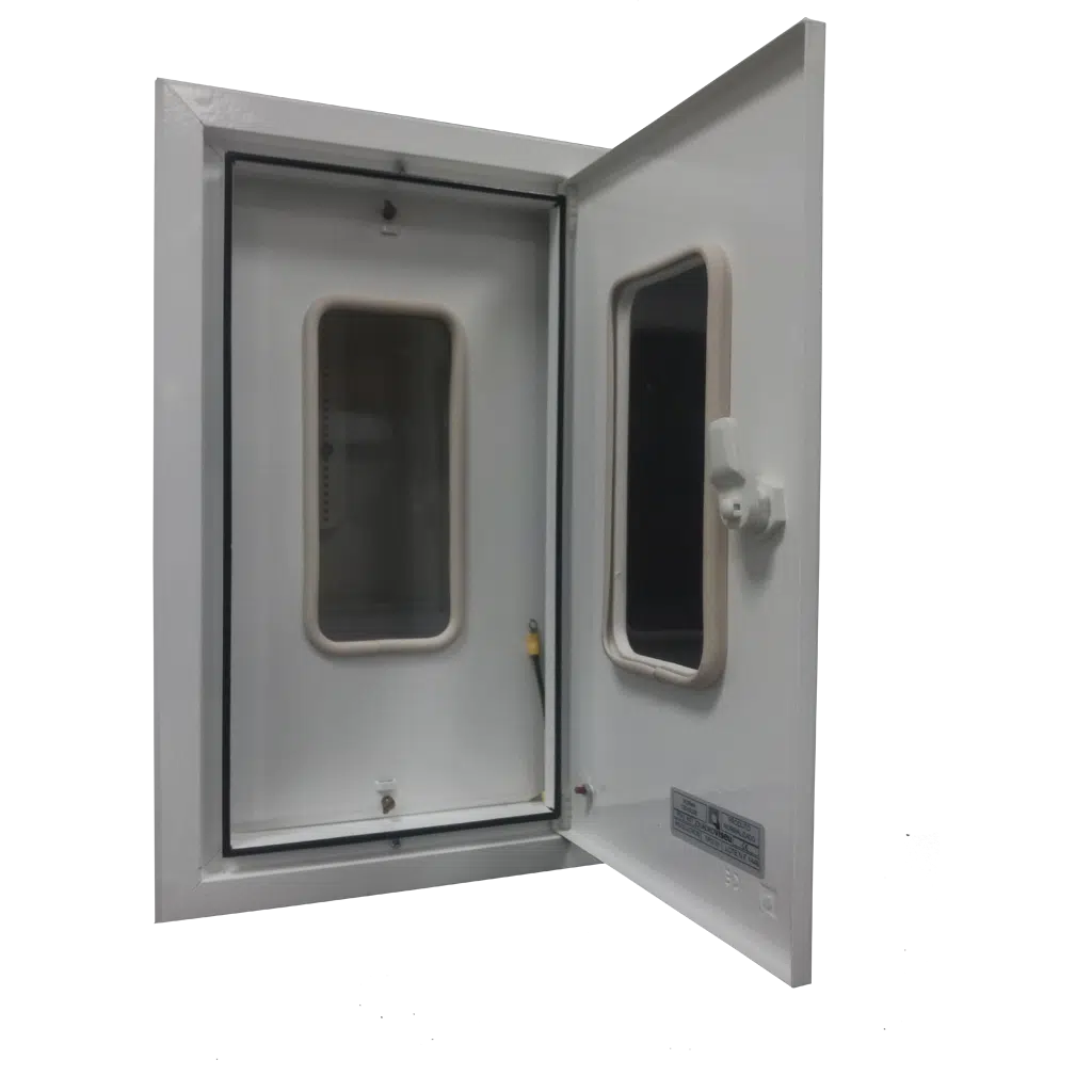 Caixa de Contador Trifásico Ext Met 01.101 270X445X200mm - Image 3