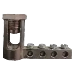 Borne de terra 50mm com 4 Derivações