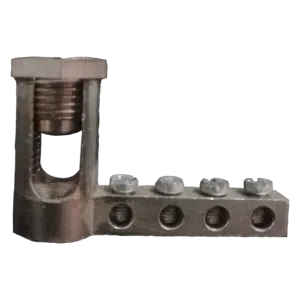 Borne de terra 50mm com 4 Derivações