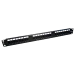 PAINEL DADOS 19" CAT6 1U  24 PORTAS