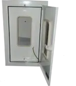 Caixa de Contador Trifásico Int Met 235X410X200mm 01.100