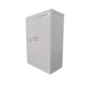 Quadro de Distribuição 8 Módulos  Exterior Metálico 240X355X130 Re. 01.201/8