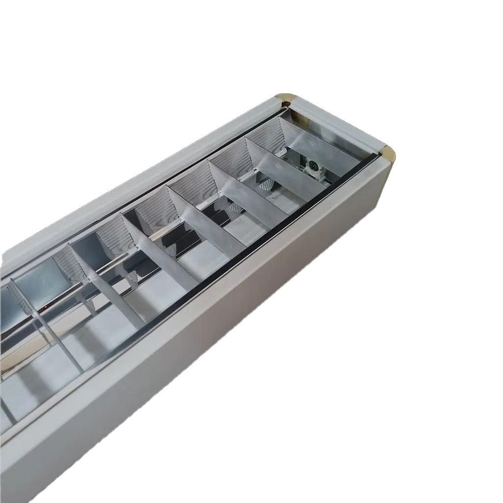 Armadura 1X36W Exterior com Difusor de Alumínio