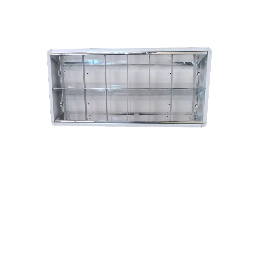 Armadura 2X18W Exterior com Difusor de Alumínio - Image 2