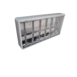 Armadura 2X18W Exterior com Difusor de Alumínio