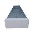 Armadura Prismática para Lâmpada T8 Fluorescente 2x58W