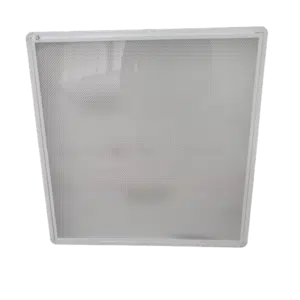 Armadura Prismática para Lâmpada T8 Fluorescente 4x18W