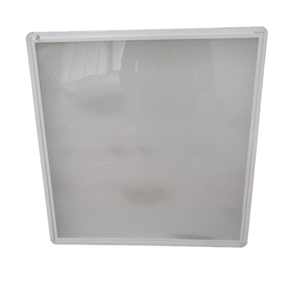 Armadura Prismática para Lâmpada T8 Fluorescente 4x18W