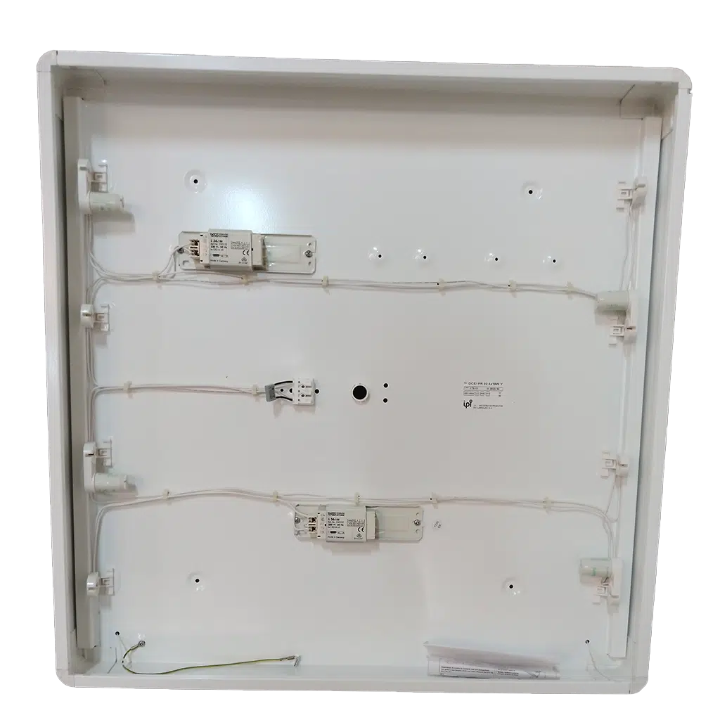 Armadura Prismática para Lâmpada T8 Fluorescente 4x18W - Image 2