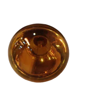 Lâmpada Refletora 80mm Amarela 60W E27