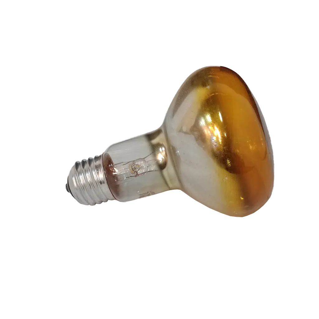 Lâmpada Refletora 80mm Amarela 60W E27 - Image 3