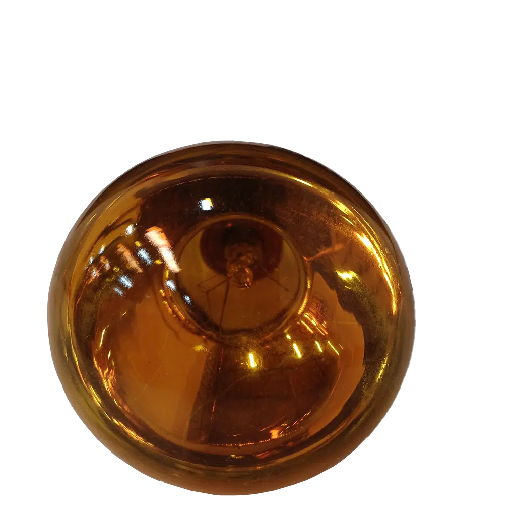 Lâmpada Refletora 80mm Amarela 60W E27