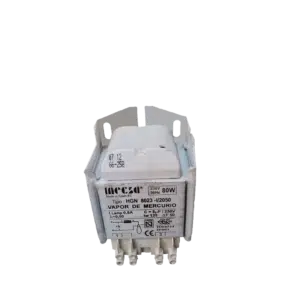 Reactância 80W Vapor de Mercúrio