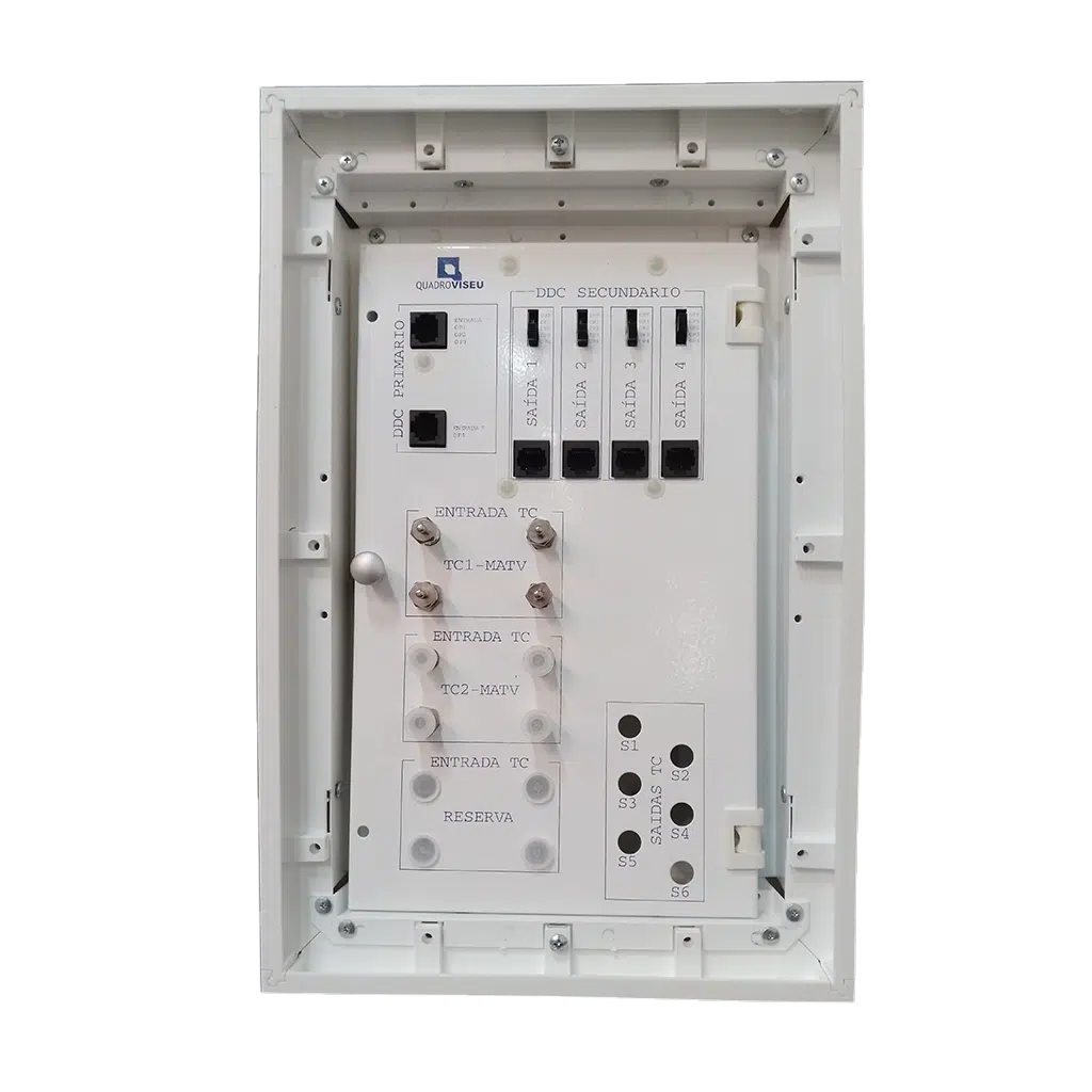 Armário de Telecomunicações ATI 4 Equipado Interior VB.551 250X380X130 - Image 2