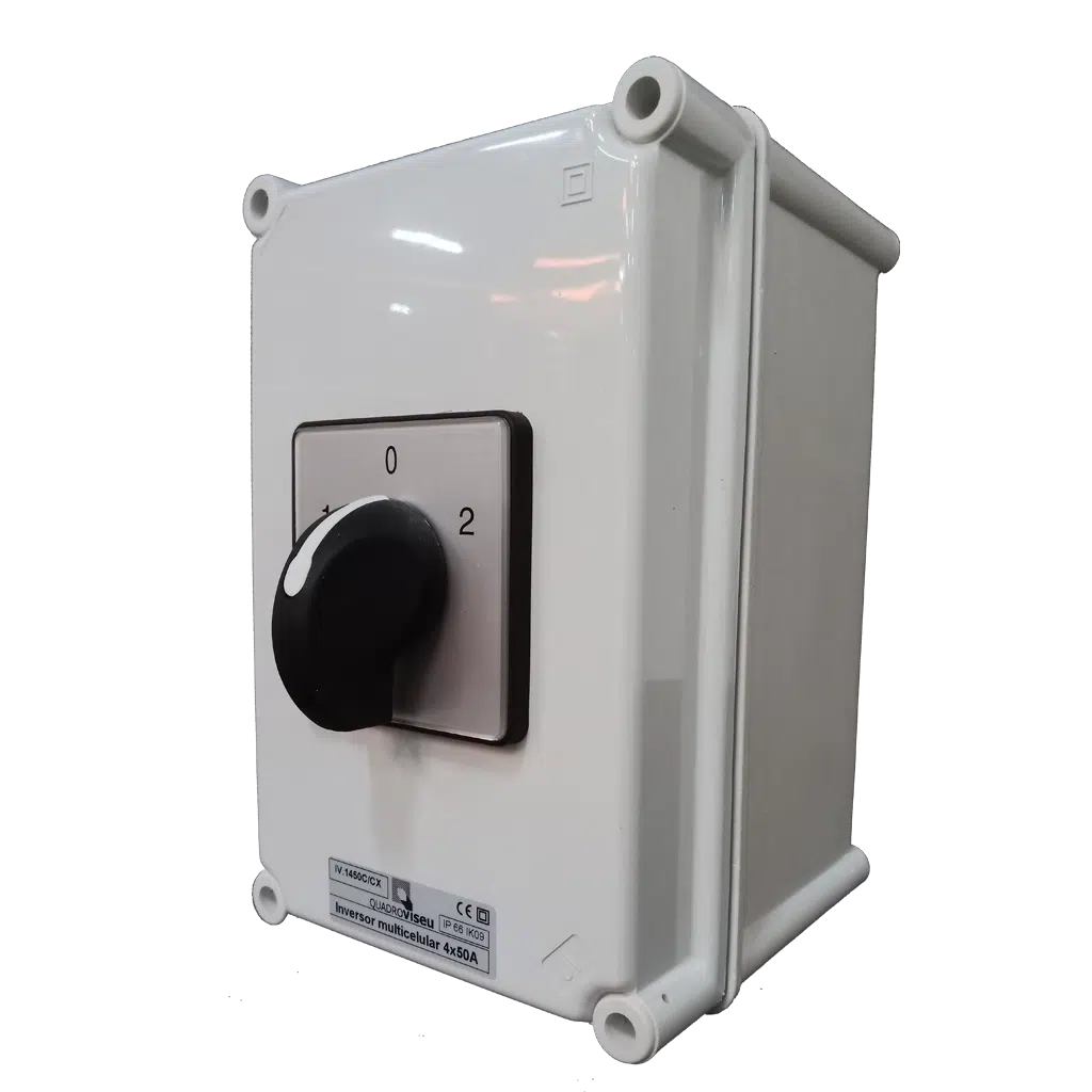 Inversor  Multicel 4P 50A com Caixa Fixação Espelho IV.1450 - Image 3