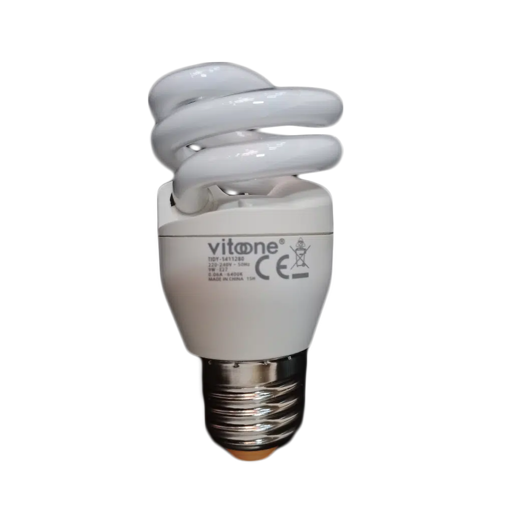 Lâmpada Económica 9W E14 Espiral TIDY Ref.1410170