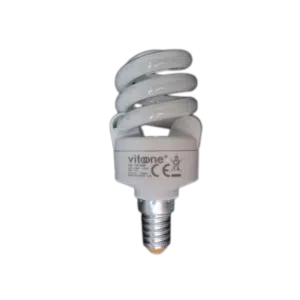 Lâmpada Económica 9W E14 Espiral 27K VITOONE Re.1411900
