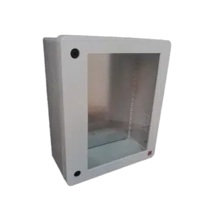 Caixa Poliéster Vazia Com Porta Transparente 600X500X230 Ref.TN6523