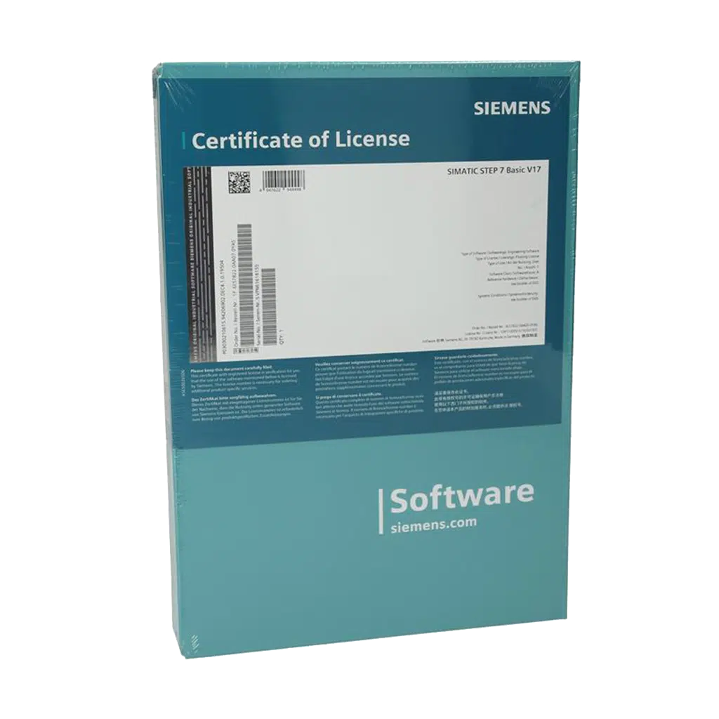 Software Simatic Step 7 Basic V17 6ES7822-0AA07-0YA5