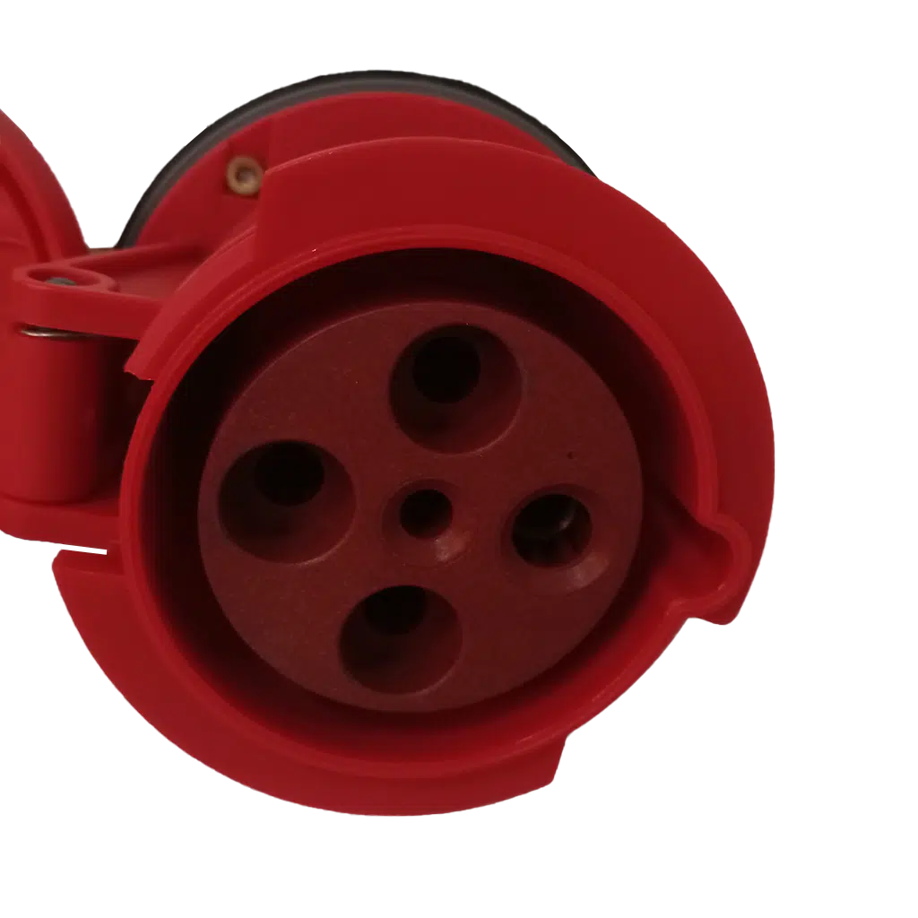 Ficha Industrial Fêmea 3P+T 63A 400V  Prolongadora 99950 63/4 - Image 2