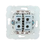 Comutador de Escada Duplo Branco de Encastrar Ref. 21101 CBR