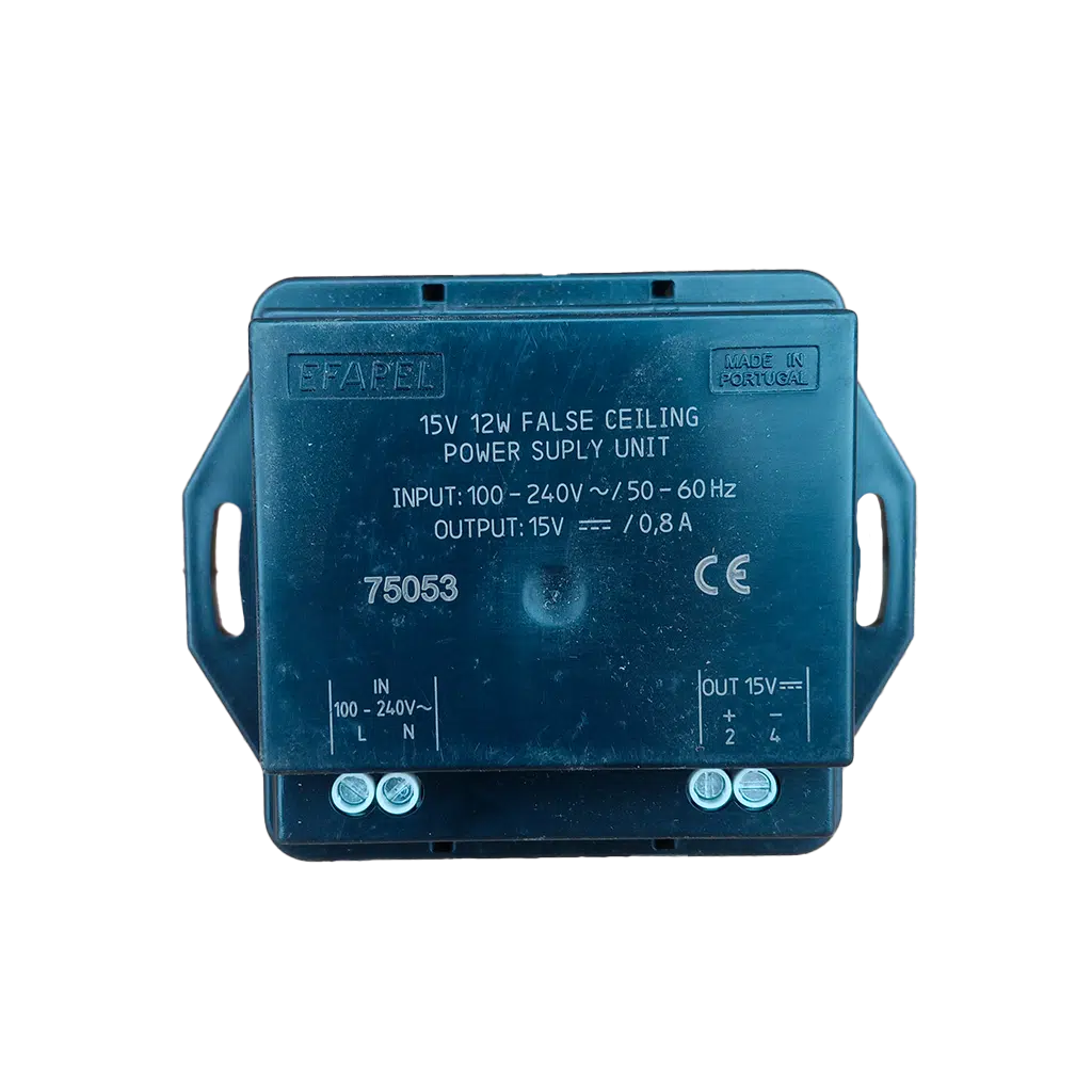 Fonte de Alimentação para Tecto Falso 15V 12W  Ref.75053