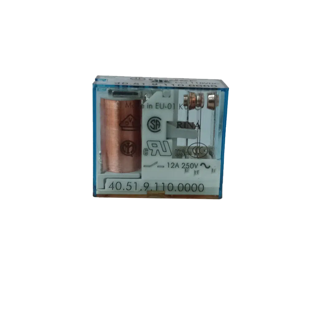 Relé 1 Inversor 10A Bobine: 110DC 40.51.9.110.0000a)
