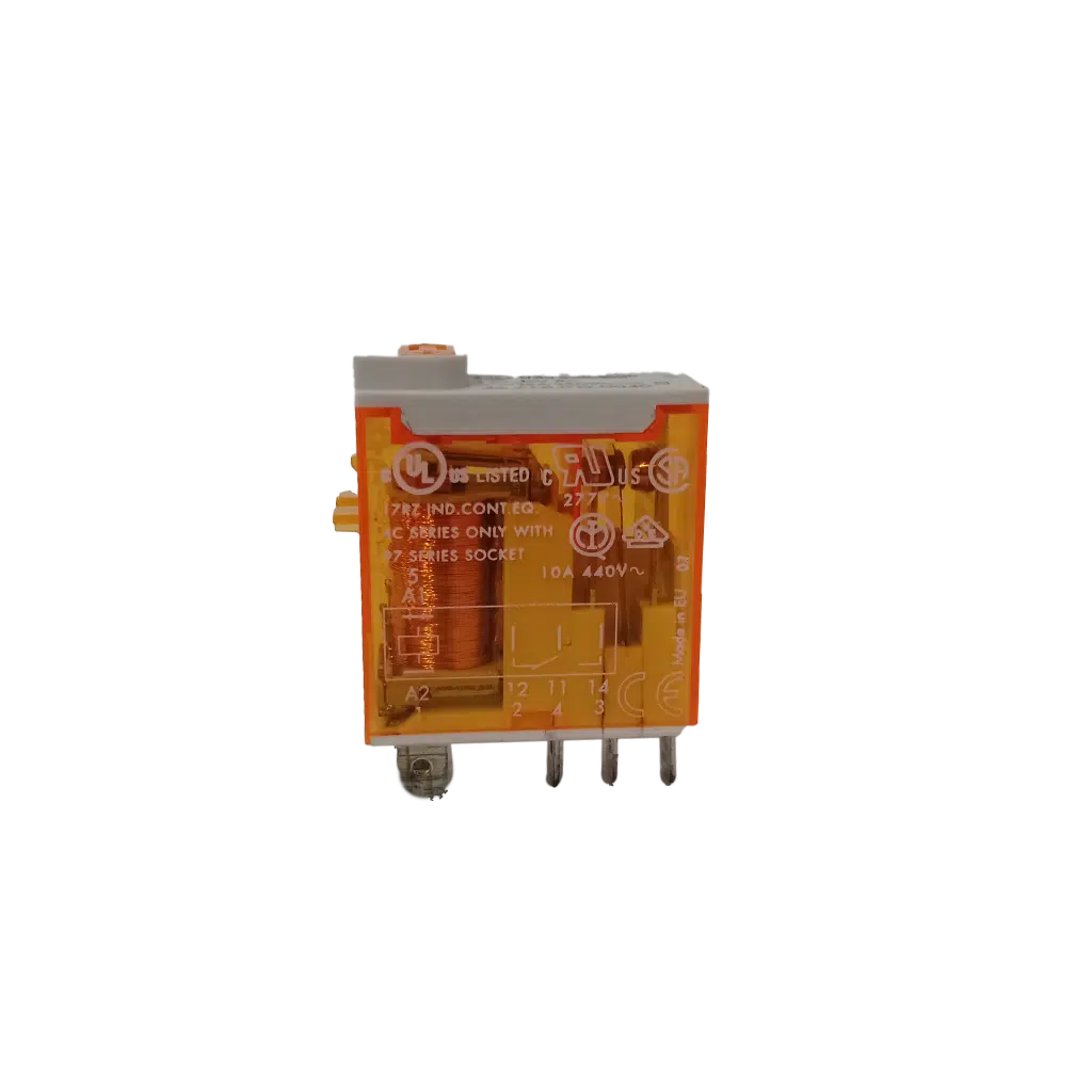 Relé 1 Inversores 7A Bobine 12VAC  46.61.8.012.0040