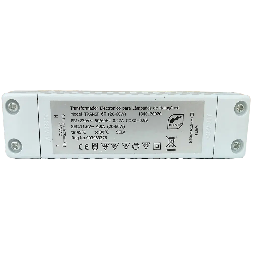 Transformador Eletrónico 220/12V 10/60W-20/70W