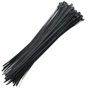 Abraçadeira de Fivela Preta  380X7.6